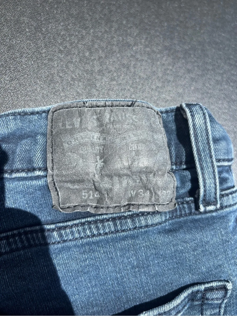 Levi 514 Washed Blue 34x32